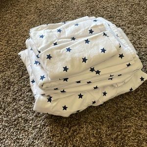 Pottery Barn kids flannel Twin Sheets